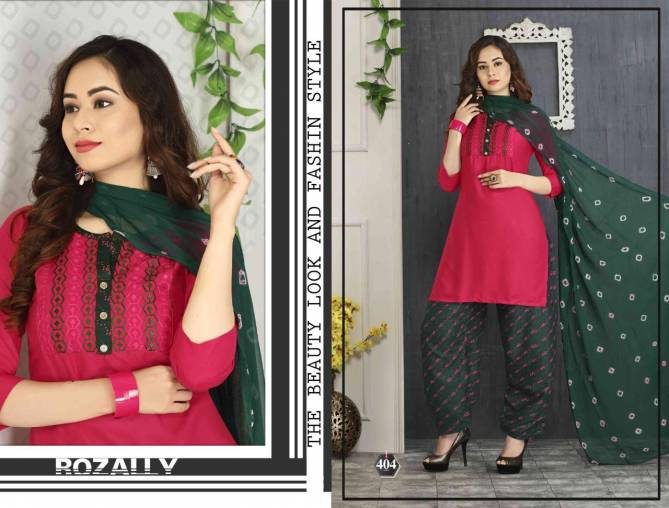 Riyaa Retro 2 Rayon Printed Daily Wear Ready Made Suit Collection